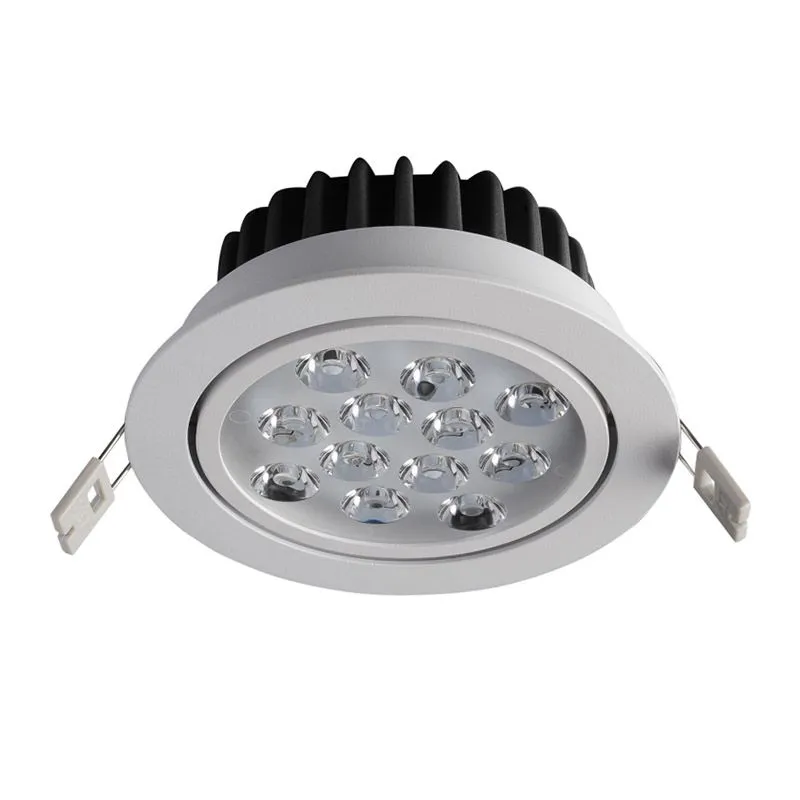 Pitch, nowoczesna wpuszczana lampa sufitowa, biała, LED, 3000K, TS04136A 12W 1200LM 3000K S.WH